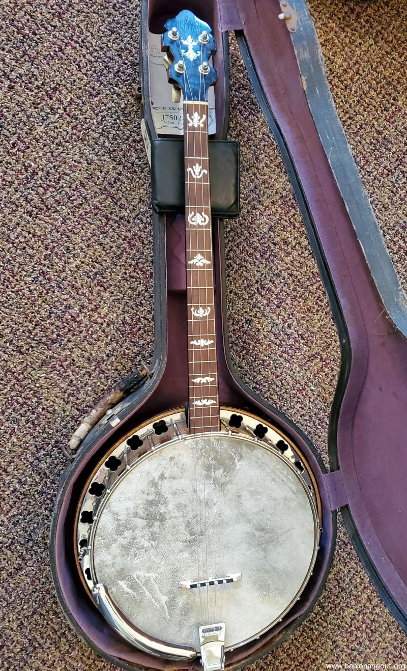 Lange 19 Fret Tenor Resonator Banjo Late 20's early 30's Used Banjo