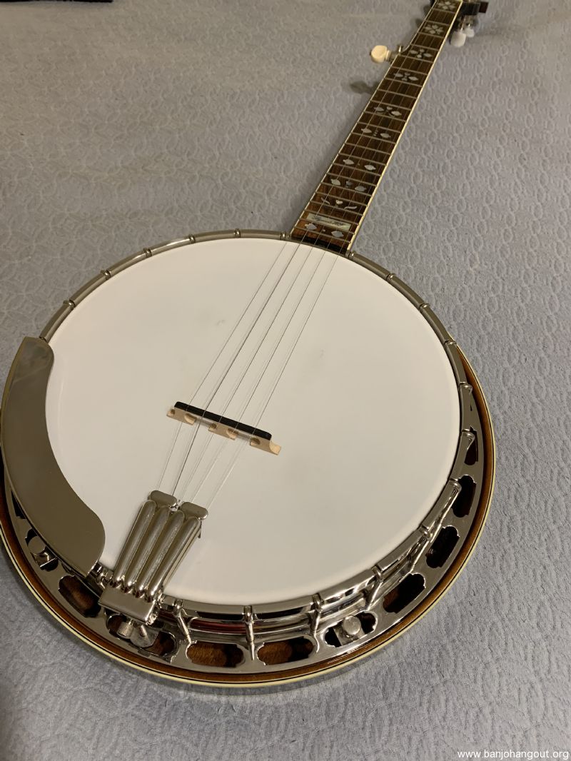 Prucha Legend Hearts and Flowers (sold) Used Banjo For Sale at