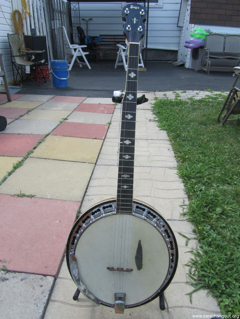 SOLD Saga Bluegrass banjo for sale SOLD !!! Banjo Hangout