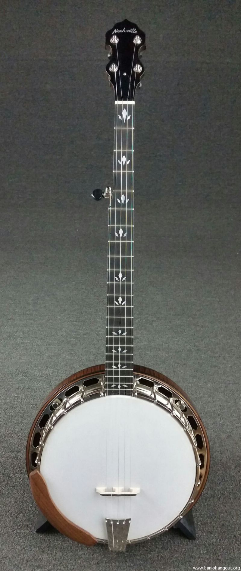 Nechville FlexTone 5 String Resonator Banjo Used Banjo For Sale at