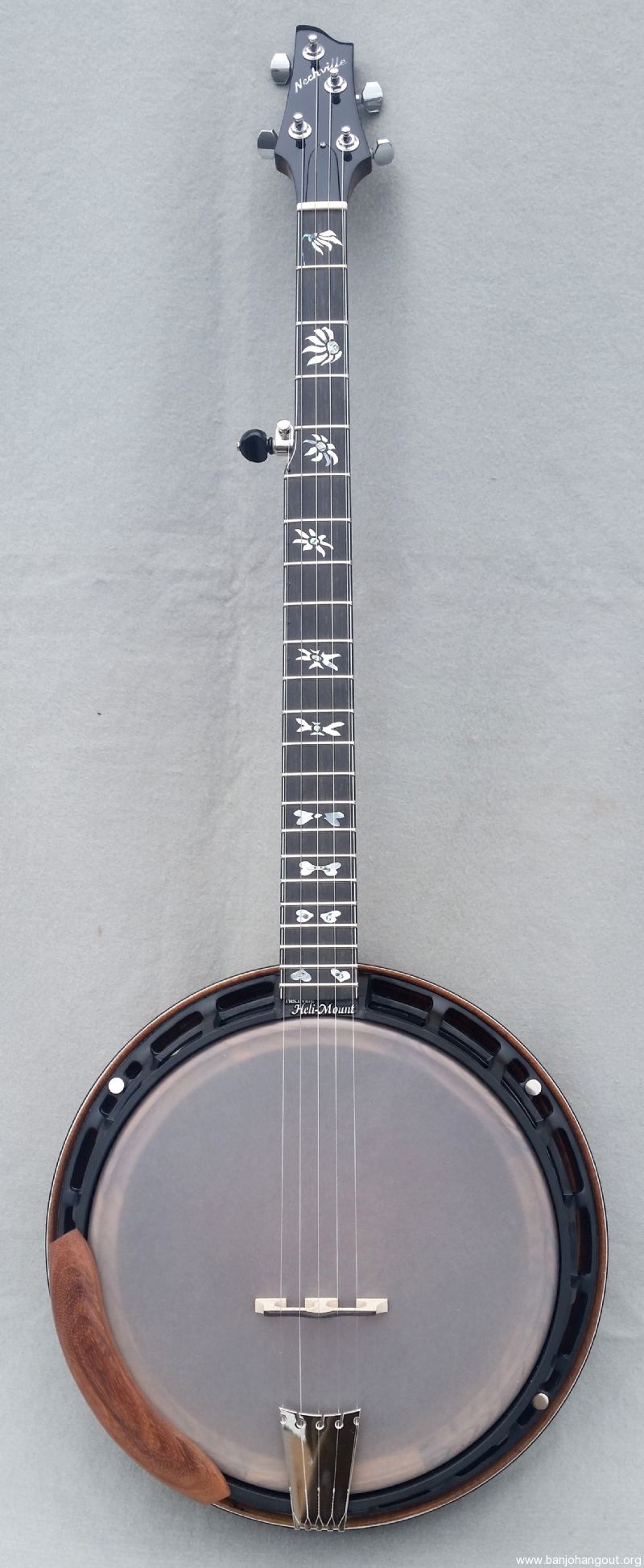 Nechville Athena Lightweight 5 String Banjo Used Banjo For Sale at