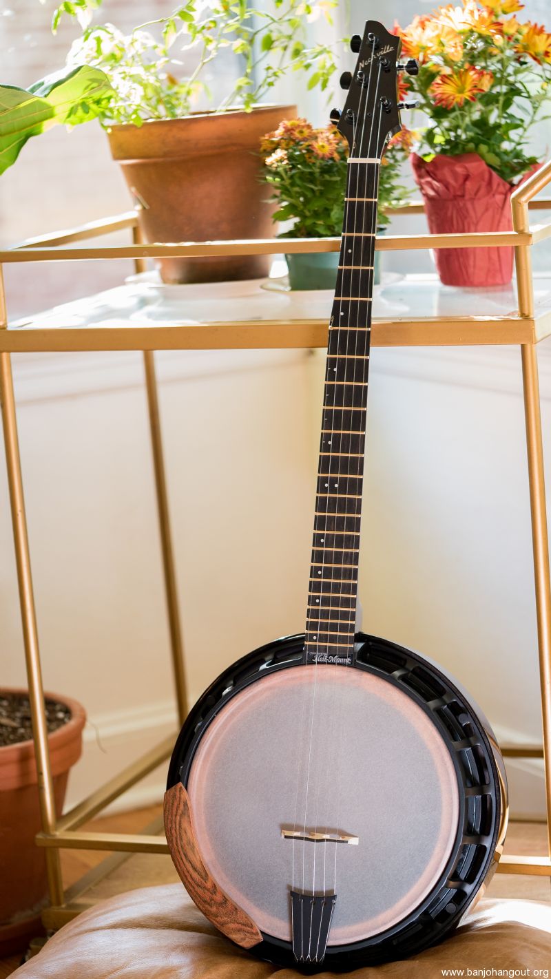 Nechville Custom Mahogany Phantom Lightweight 5 String Resonator Used