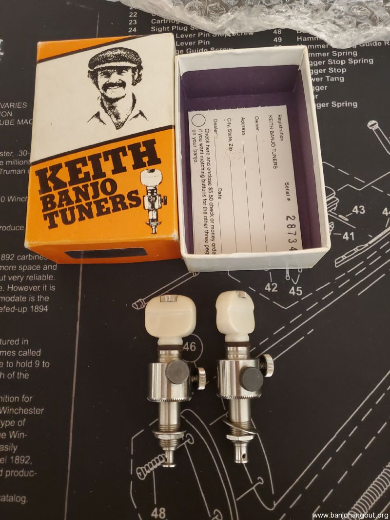 Keith D Tuners Used Banjo For Sale from Banjo Vault
