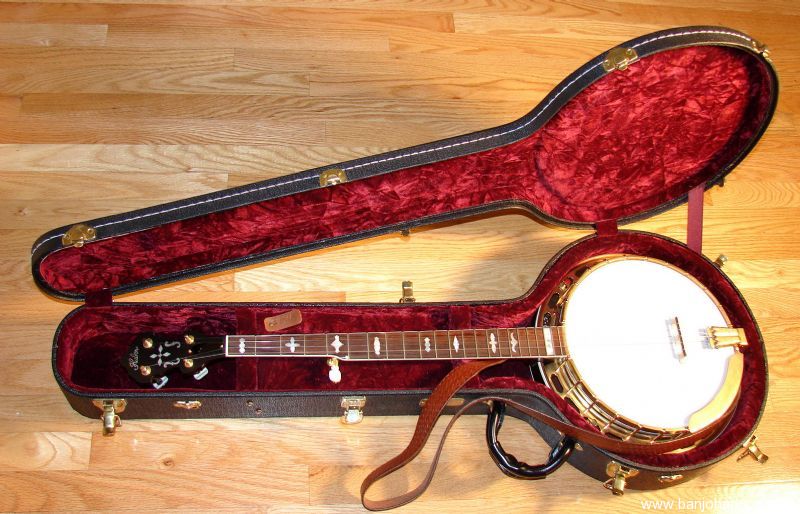 Huber 2006 Jim Mills Vintage Gold Banjo for Sale (Sold ) Used Banjo