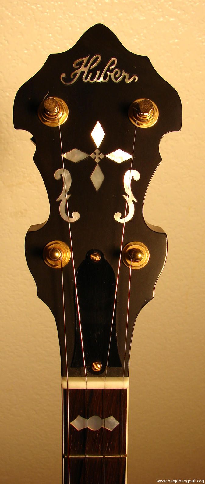 Huber 2006 Jim Mills Vintage Gold Banjo for Sale (Sold ) Used Banjo