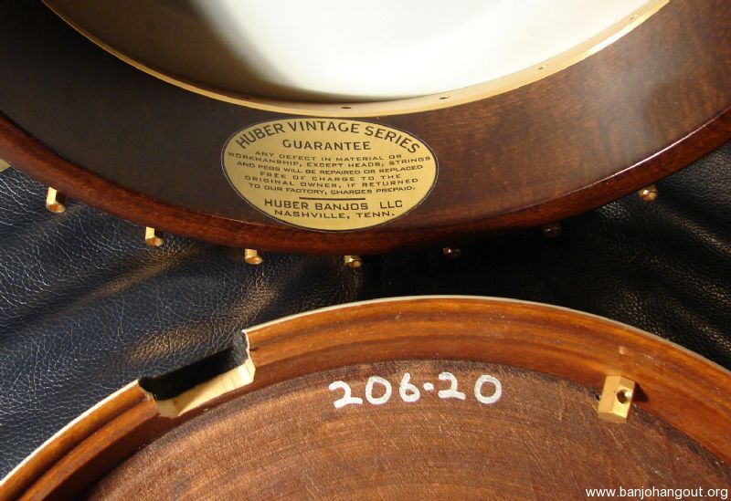 Huber 2006 Jim Mills Vintage Gold Banjo for Sale (Sold ) Used Banjo