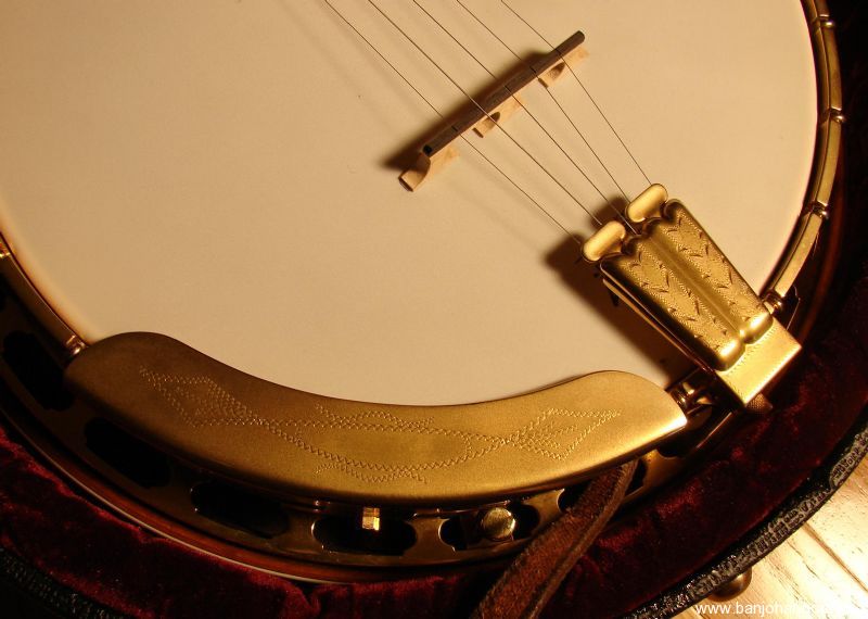 Huber 2006 Jim Mills Vintage Gold Banjo for Sale (Sold ) Used Banjo
