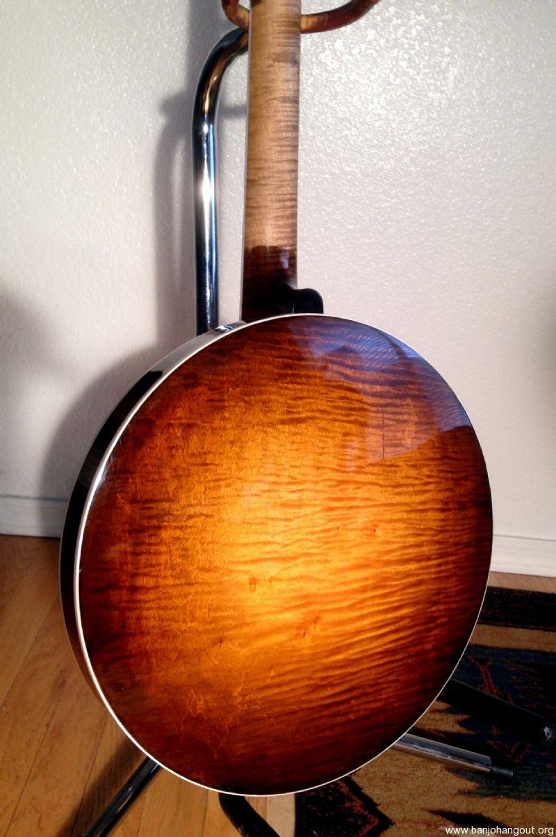 Osborne Chief Banjo 94 H&F Inlay Maple Banjo 2004 SOLD PENDING FUNDS