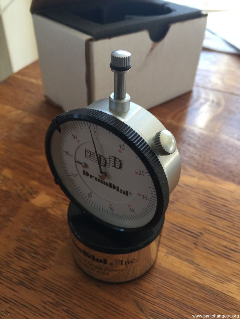 SOLD Drum Dial Banjo Hangout