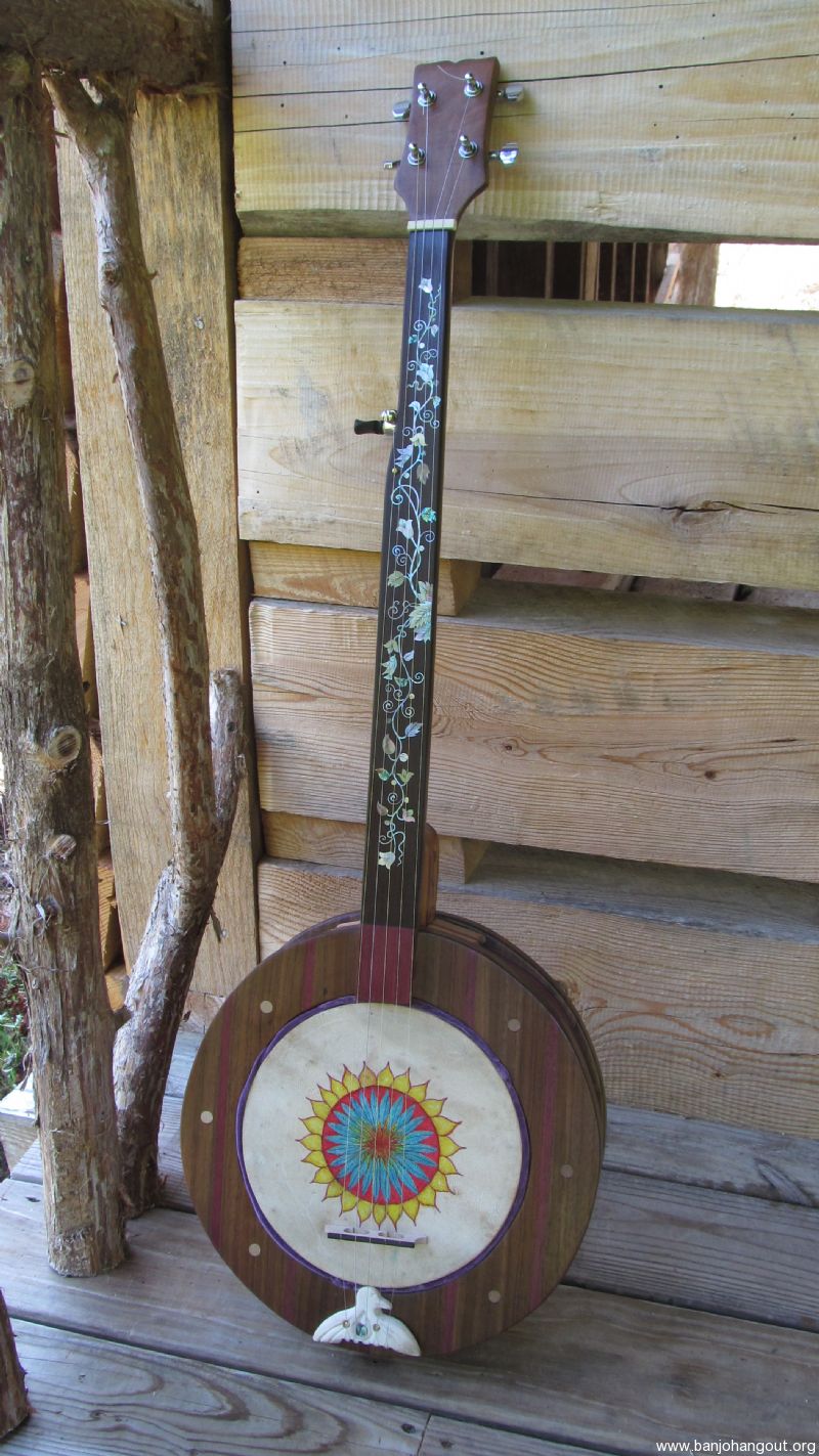 appalachian style fretless banjo Used Banjo For Sale at