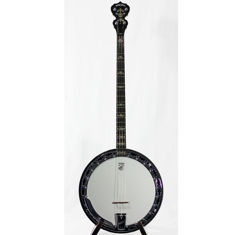 Deering Deluxe Plectrum Banjo Upgraded 4String Banjo with Hardshell