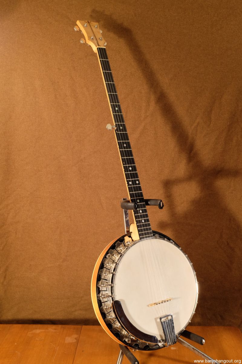 For Sale ODE Model 33F Longneck, Grade 2, 5 String Resonator Banjo