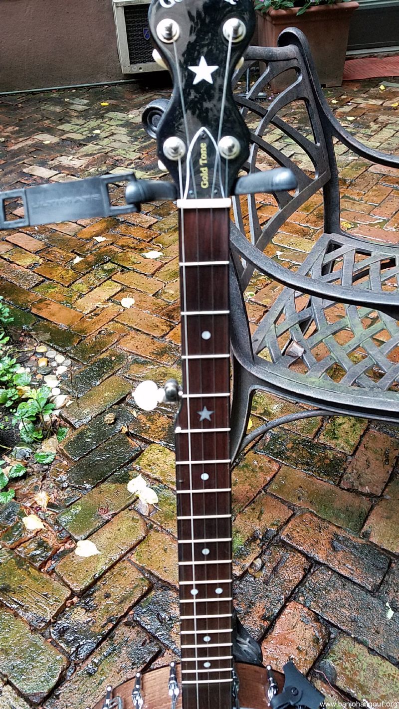 Gold Tone BC 120 Excellent with Gotoh Tuners and hard case Used Banjo