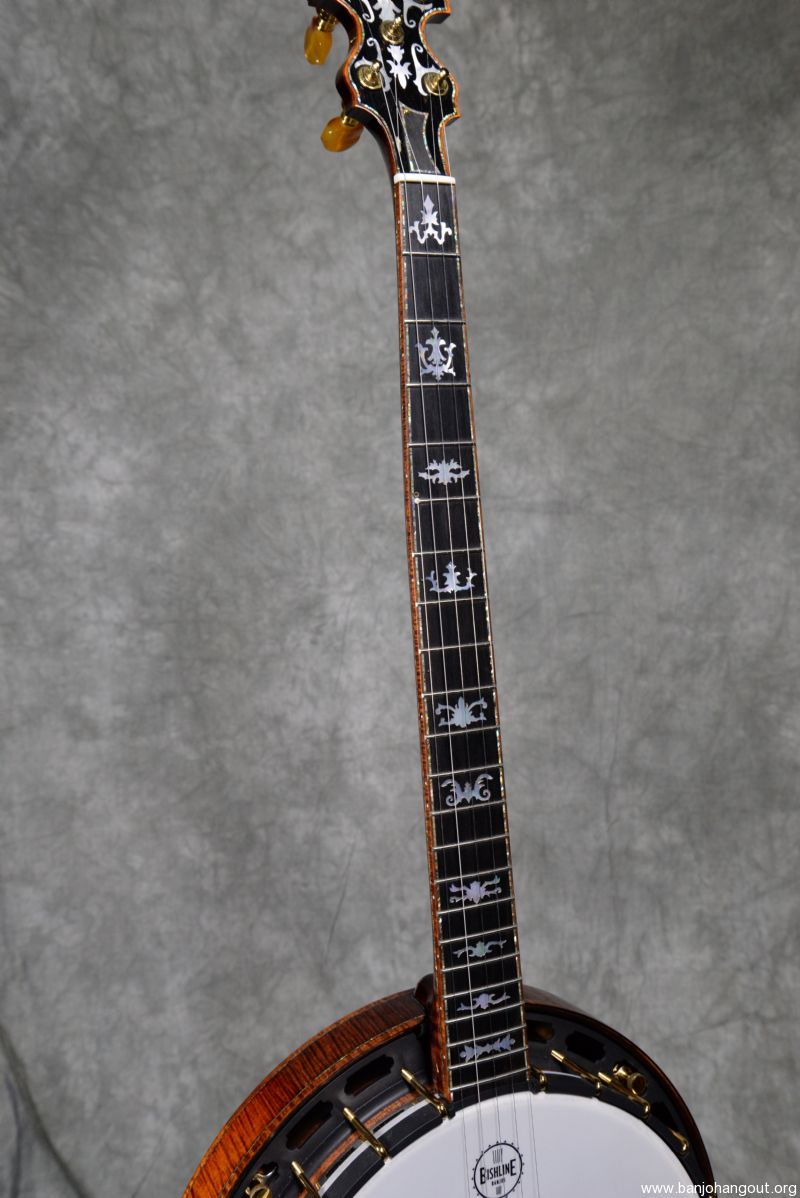 Bishline Claremont Deluxe Custom Banjo 2014 Mint Condition Used