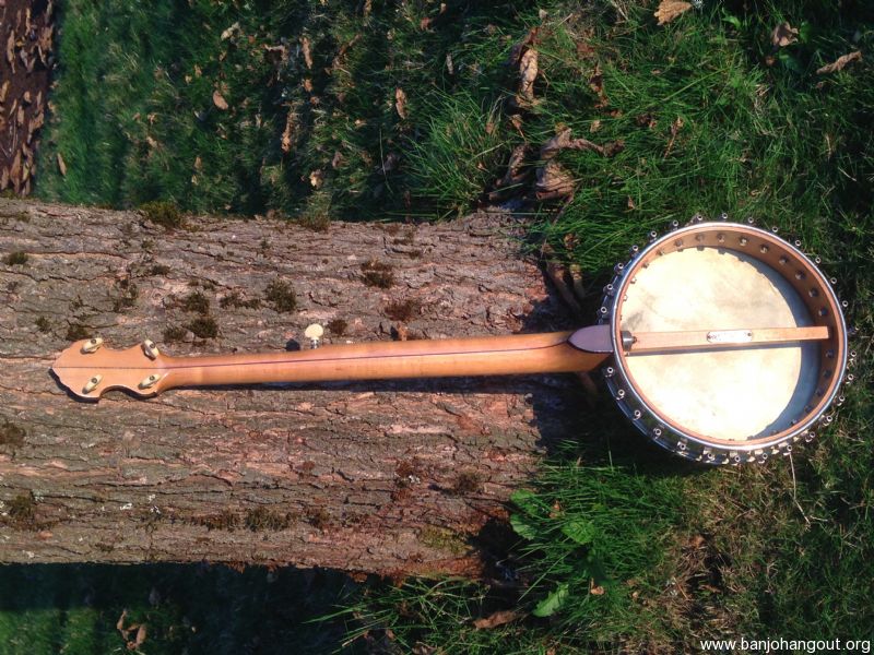 1908 A.C. Fairbanks Regent, Reverse Gryphon Used Banjo For Sale at