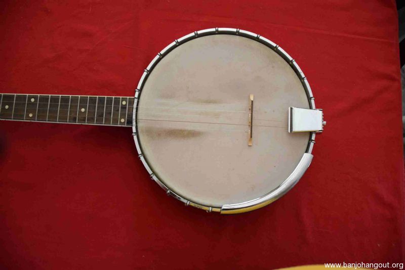 FOR SALE Bacon Belmont Long neck Banjo Used Banjo For Sale at