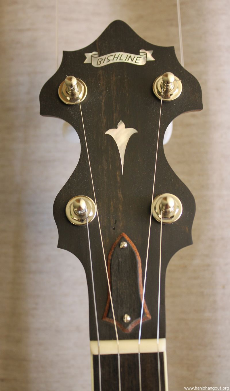 BISHLINE CIMARRON WALNUT 5STRING BANJO Used Banjo For Sale at