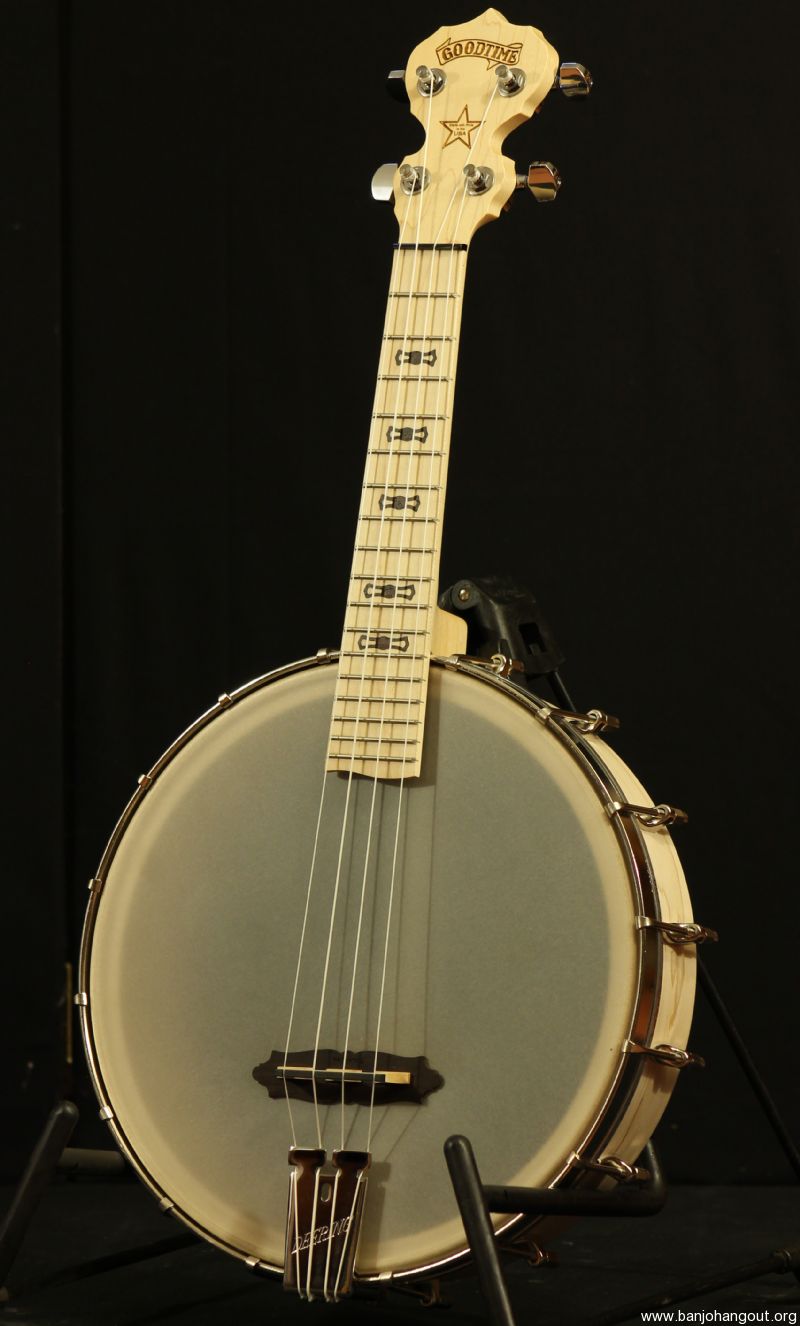 Deering Goodtime Tenor Banjo Ukulele (Free GigBag) Used Banjo For