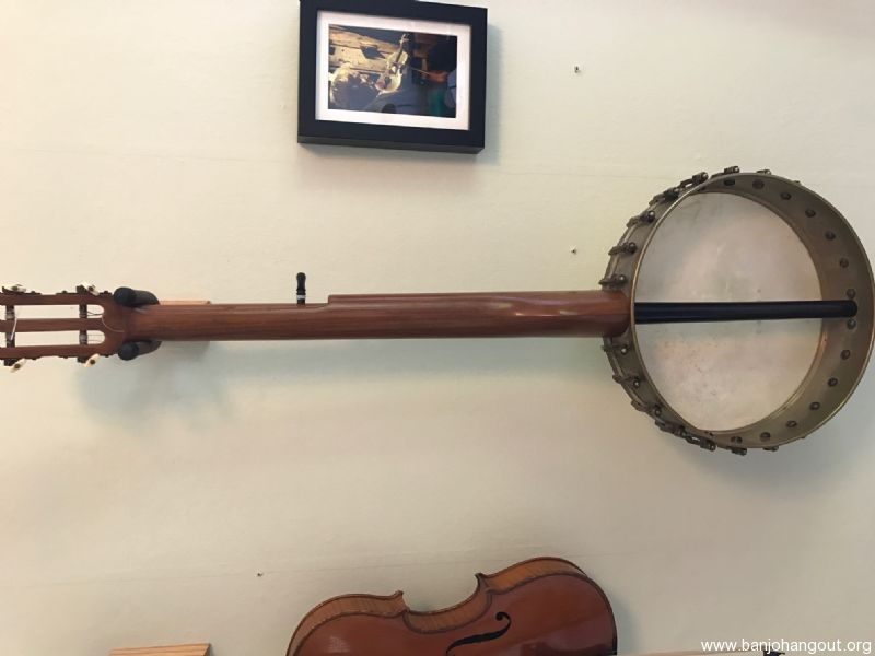 Dobson slot head banjo w/ brass pot and original case Used Banjo For