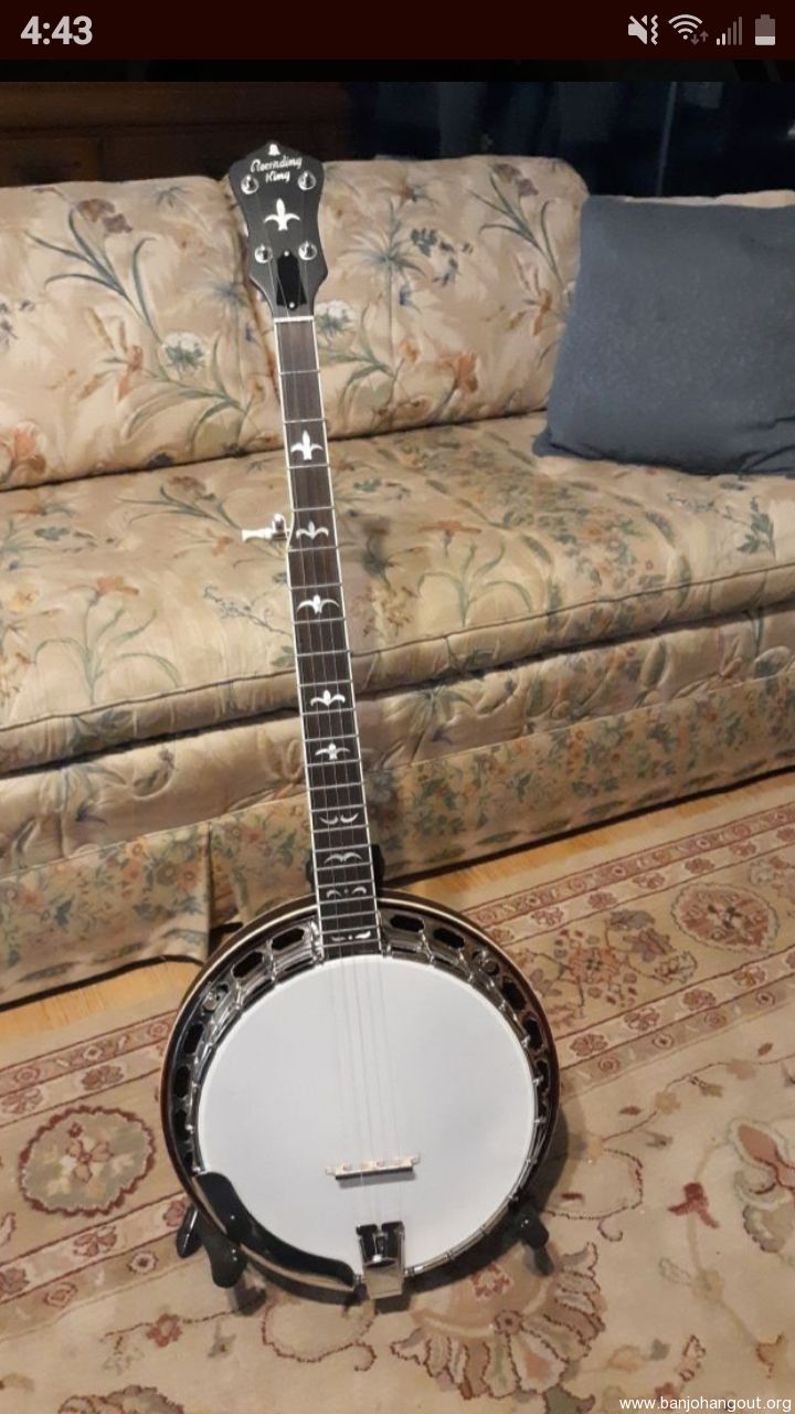 *SALE PENDING* RKR35 Maple Recording King Banjo Used Banjo For Sale at