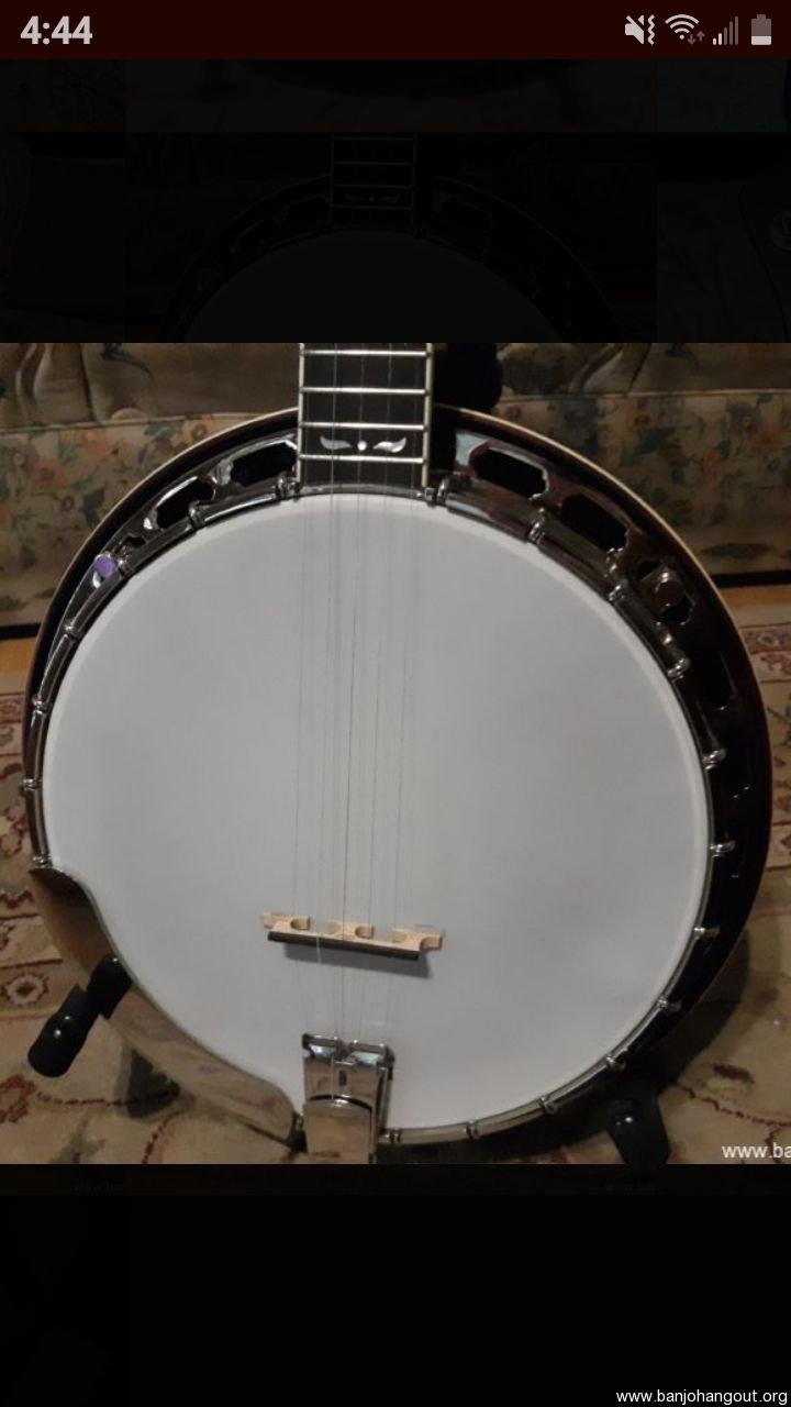 *SALE PENDING* RKR35 Maple Recording King Banjo Used Banjo For Sale at