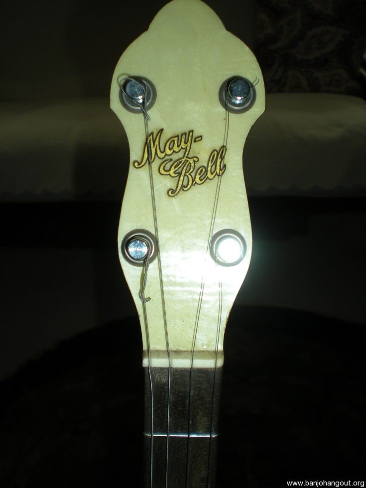 May bell banjo green clearance mother of pearl