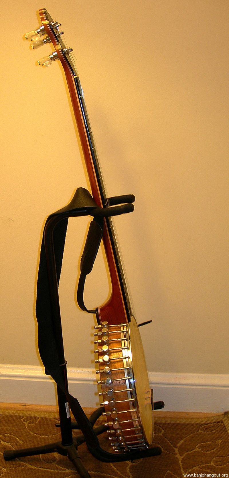 Leather Straps for 5 String Banjo, Dogwood Designs