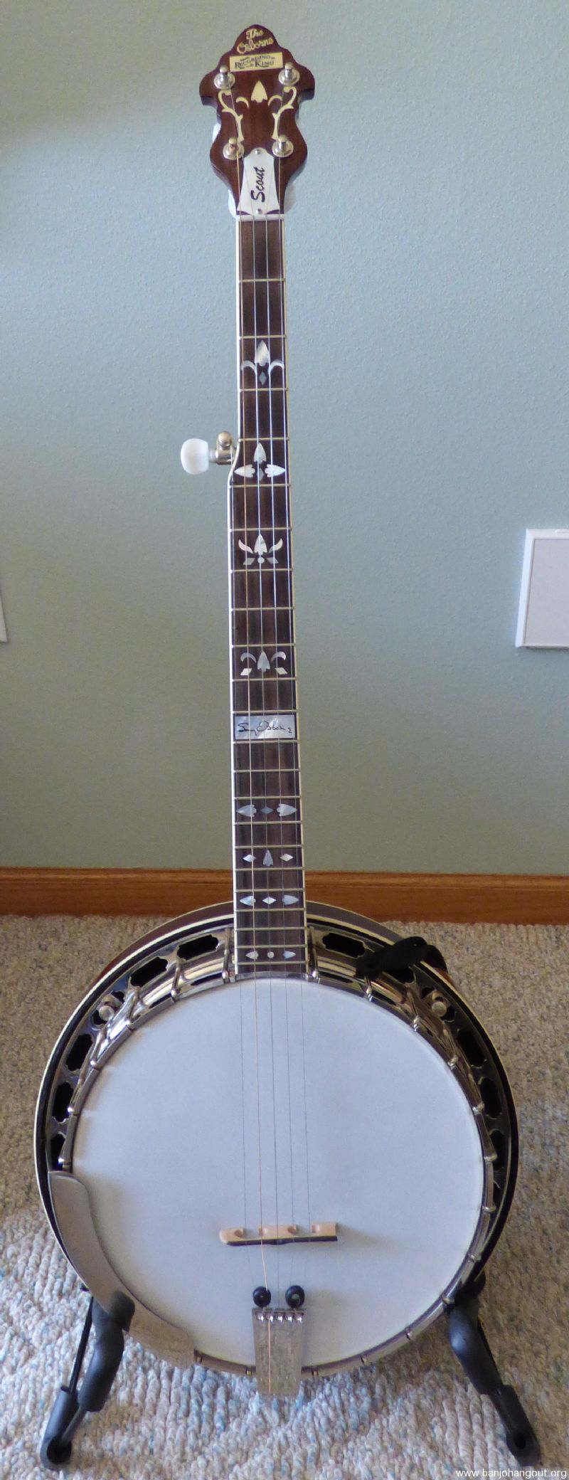 Recording king banjo osbourne scout used banjo for sale at