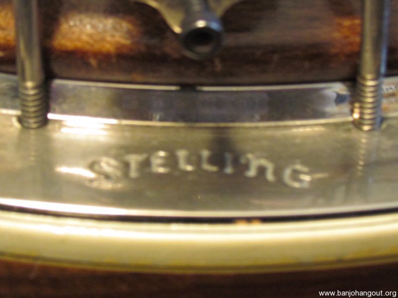1980 Stelling Bellflower Used Banjo For Sale at