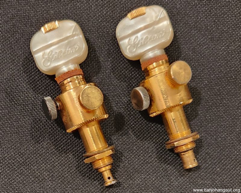 Sold keith banjo tuners d tuners detuners 2nd 3rd strings gold