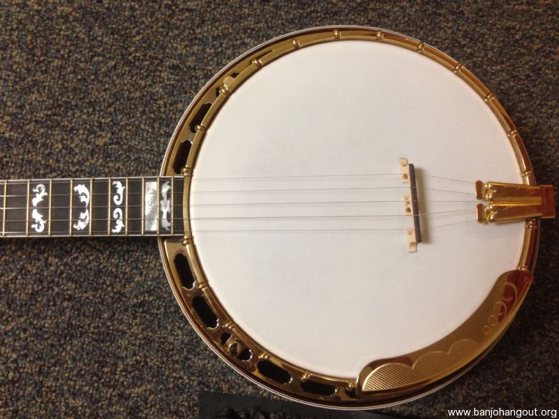 For Sale Crafters of Tennessee Maple Deluxe Gold Plated Banjo Used