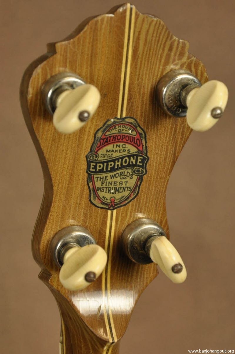 Late 20s Epiphone Recording A Tenor Banjo Used Banjo For Sale at