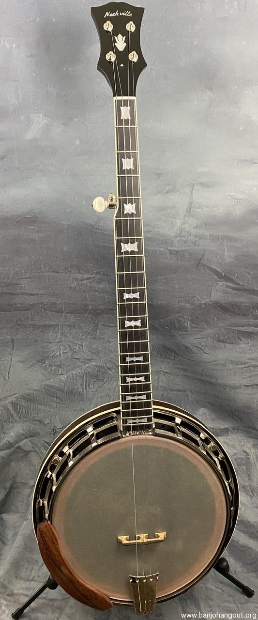 Nechville Bowtie Banjo Used Banjo For Sale from Banjo Vault