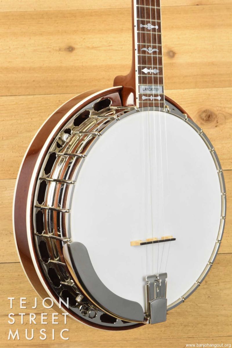 2014 Huber Lancaster Truetone Resonator Banjo Used Banjo For Sale at
