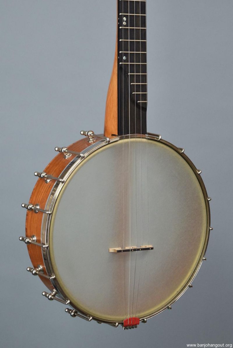Chuck Lee 11" Custom Open Back Banjo (2012) Used Banjo For Sale at