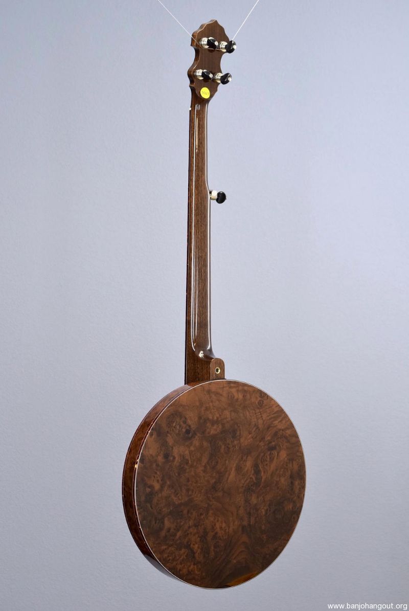 New Nechville Aries Resonator Banjo w/ Burled Walnut Resonator & EVO
