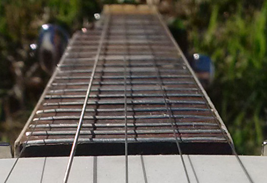 Vega Plectrum Wonder conversion Harmony Frets from bridge