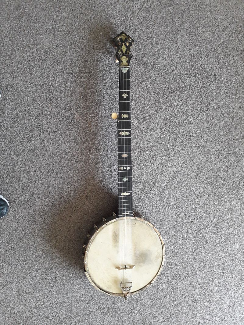 Antique, vintage John E. Dallas 5 string banjo Discussion Forums