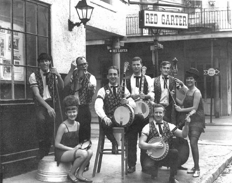 THE RED GARTER BAND NEW ORLEANS 1966 KENCLARKE's Photos Banjo Hangout
