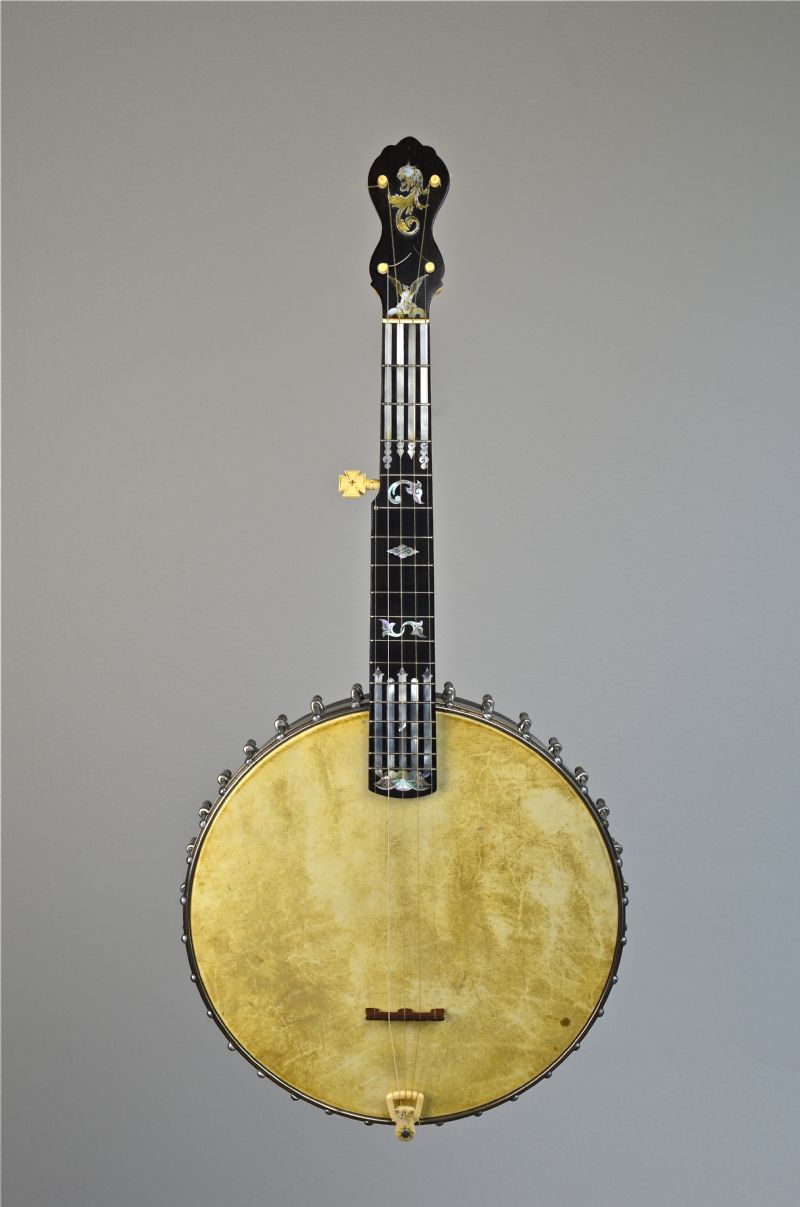 1891 A.C. Fairbanks Banjorine sn 1212 Bill Anderson's Photos Banjo Hangout