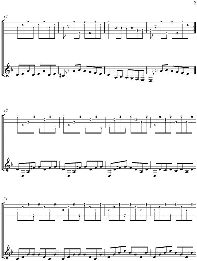 Old-Time American Waltzes for Tenor Banjo - Fake Songbook in the key of D  and G with Tabs and Chords