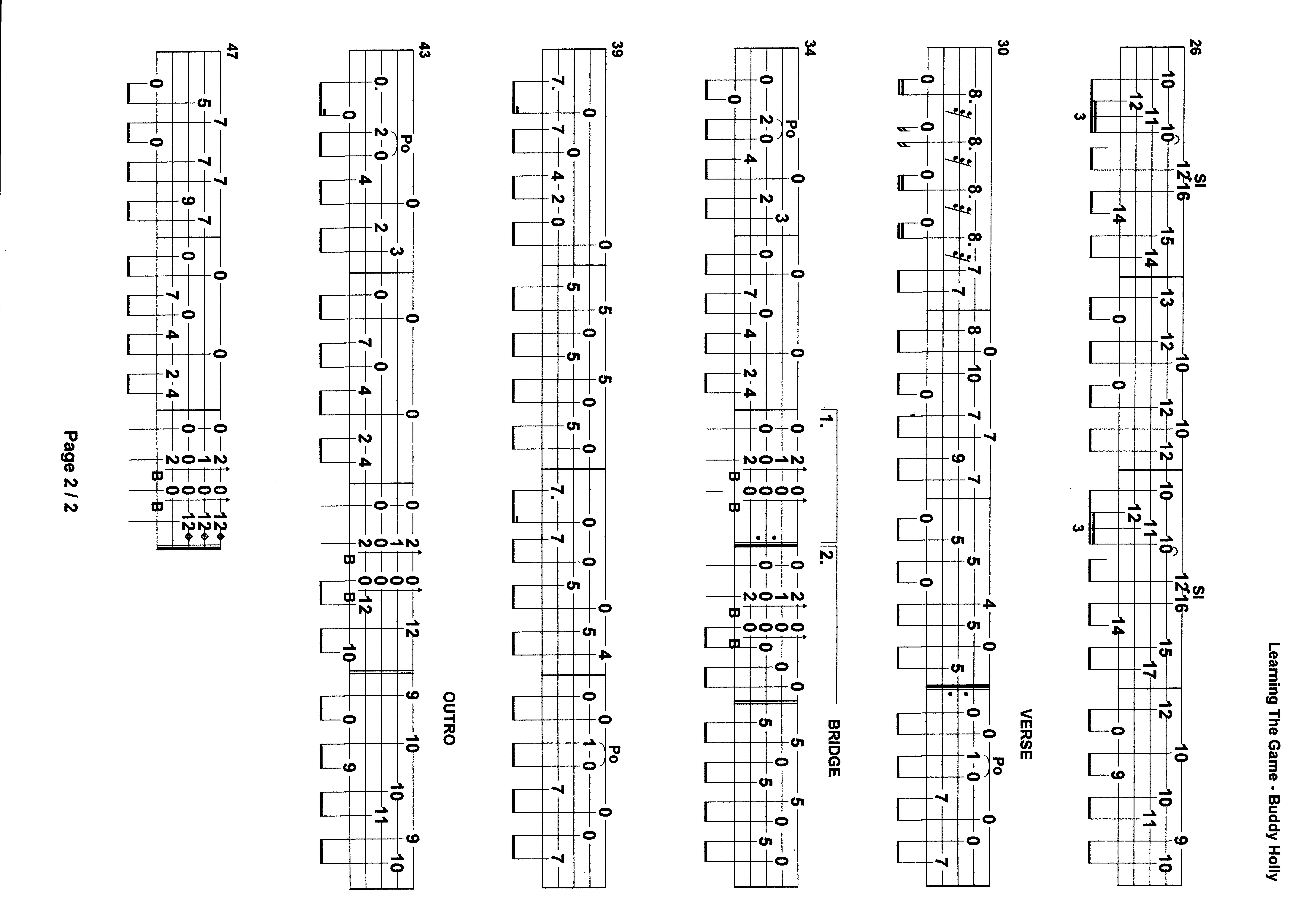 Another Love Guitar Tab By Tom Odell - Tenor Banjo Tabs