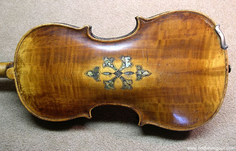 SOLD Stainer Style 19th Century German 4/4 Violin Inlaid