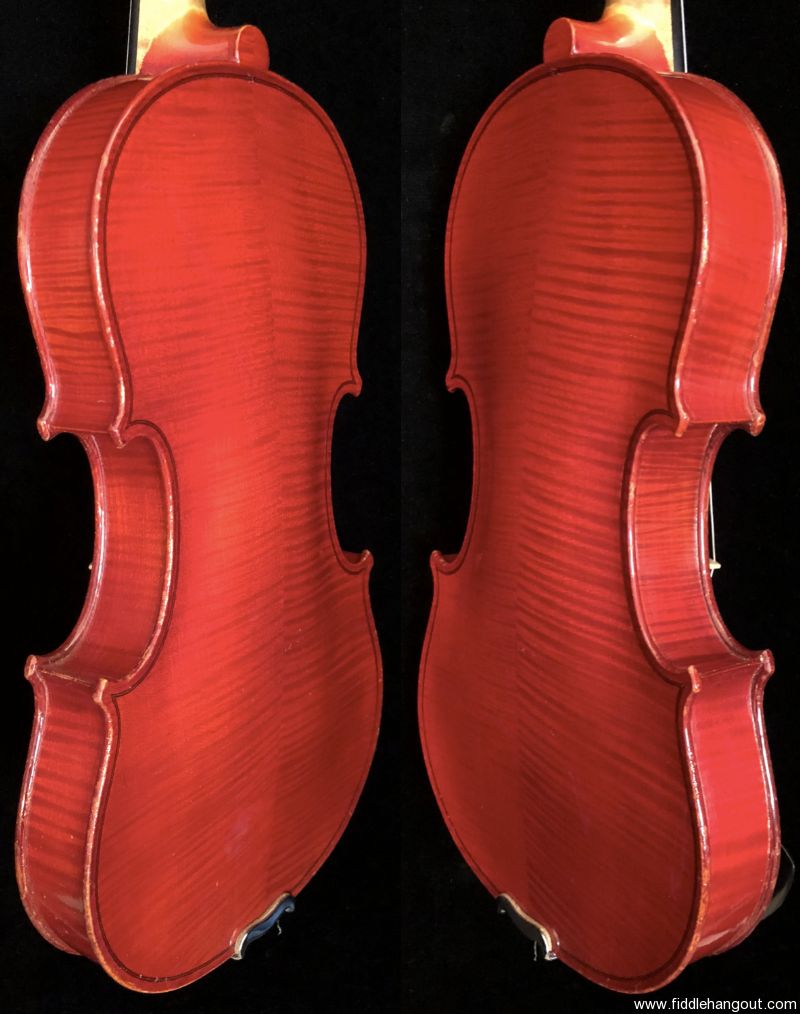 SOLD: A Fine Red Violin by Roth and Lederer c. 1900, Germany - Fiddle ...