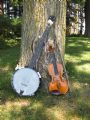Fiddle and Banjo Player