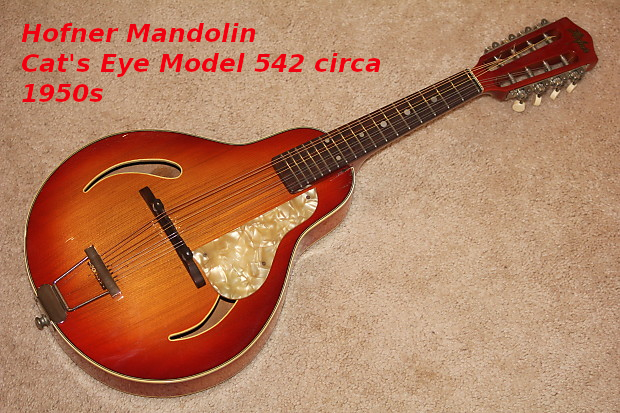 Hofner mandolin hotsell