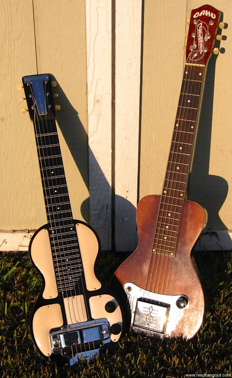 Lap Steel/ Dobro Instruction E or D tuning Reso Hangout