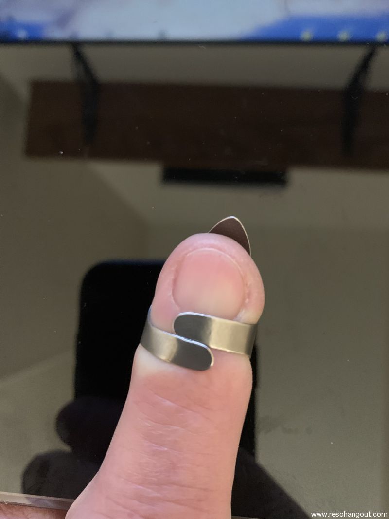 SOLD 3 Dobro Brand Finger Picks Reso Hangout